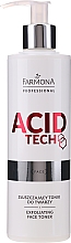 Düfte, Parfümerie und Kosmetik Gesichtspeeling-Tonikum - Farmona Professional Acid Tech Exfoliating Face Toner