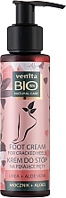 Creme gegen rissige Fersen mit Urea und Aloe Vera - Venita Bio Natural Care Foot Cream — Bild N1