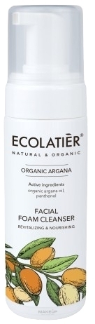 Gesichtsreinigungsschaum - Ecolatier Organic Argana Facial Foam Cleanser — Bild 150 ml