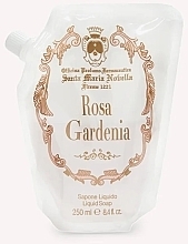 Santa Maria Novella Rosa Gardenia - Flüssigseife (Doypack) — Bild N1