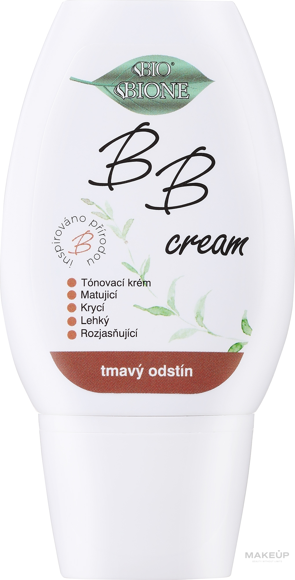 BB-Creme für das Gesicht - Bione Cosmetics BB Antakne Cream — Bild Dark