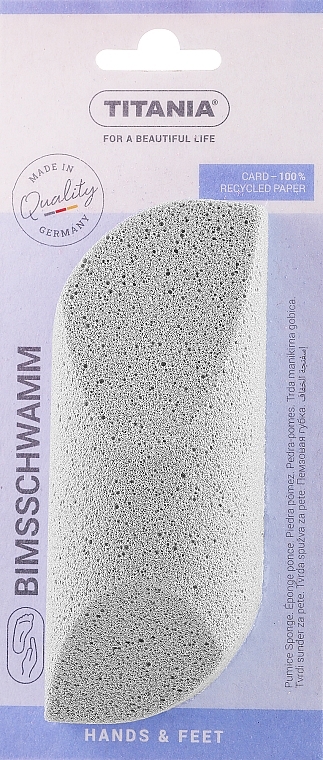 Bimsstein klein 3000/6 K grau - Titania — Bild N1