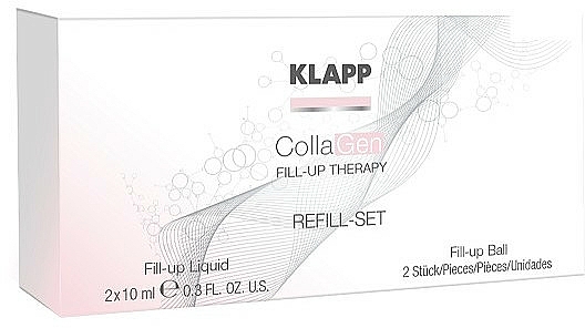 Gesichtspflegeset mit Kollagen - Klapp CollaGen Fill-Up Therapy Refill Set — Bild N1