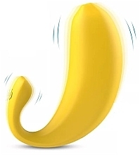 Düfte, Parfümerie und Kosmetik Vibrator mit 9 Vibrationsmodi gelb - S-Hande Banana-RTC 