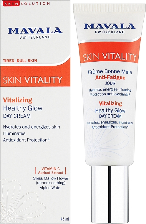 Vitalisierende Tagescreme für strahlende Haut - Mavala Vitality Vitalizing Healthy Glow Cream — Bild N2