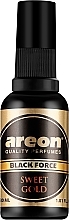 Lufterfrischungsspray Sweet Gold - Areon Black Force Sweet Gold — Bild N1