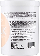 Haarmaske mit Milchproteinen - Kallos Cosmetics Hair Mask Milk Protein — Bild N2