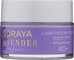 Glättende Gesichtscreme mit Lavendelhydrolat und Squalan 40+ - Soraya Lavender Essence — Bild N2