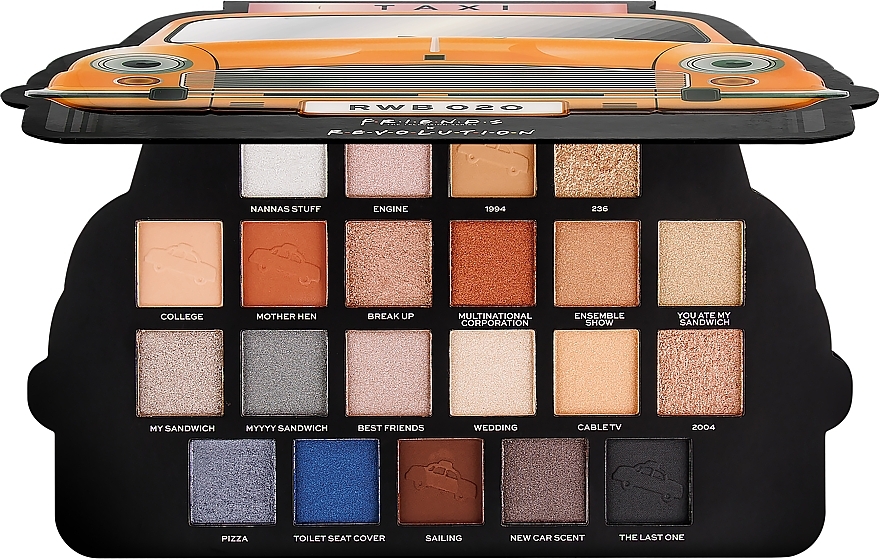 Lidschatten-Palette - Makeup Revolution X Friends Take a Drive Shadow Palette — Bild N1