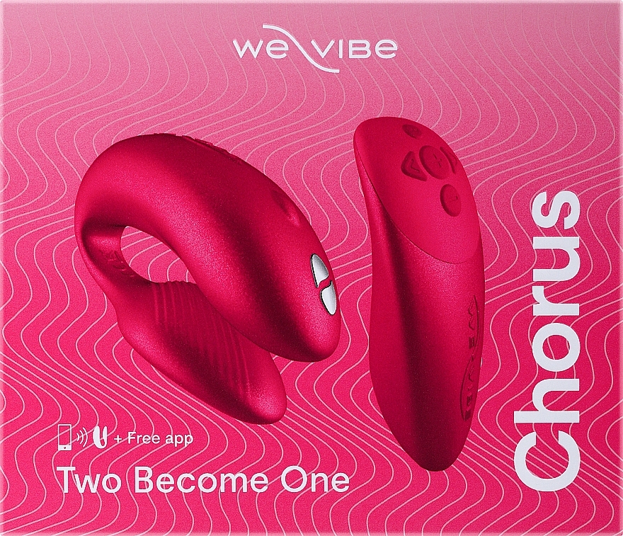 Vibrator für Paare mit Fernbedienung rosa - We-Vibe Chorus Cosmic Pink — Bild N2