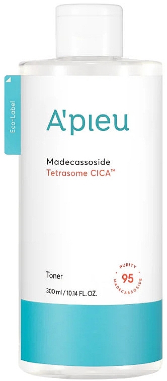 Beruhigendes und regenerierendes Gesichtswasser  - A'pieu Madecassoside Tetrasome Cica Toner  — Bild N1