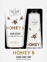 Handpflegeset - Scottish Fine Soaps Honey B Hand Care Duo (Handpeeling 50ml + Hand- und Nagelcreme 30ml) — Bild N1