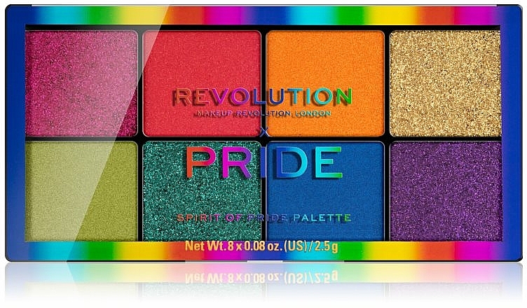 Lidschattenpalette - Makeup Revolution x Pride Spirit Of Pride Shadow Palette