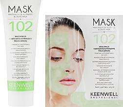 Düfte, Parfümerie und Kosmetik Reinigende Gesichtsmaske für fettige Haut - Keenwell Alginate Mask № 102