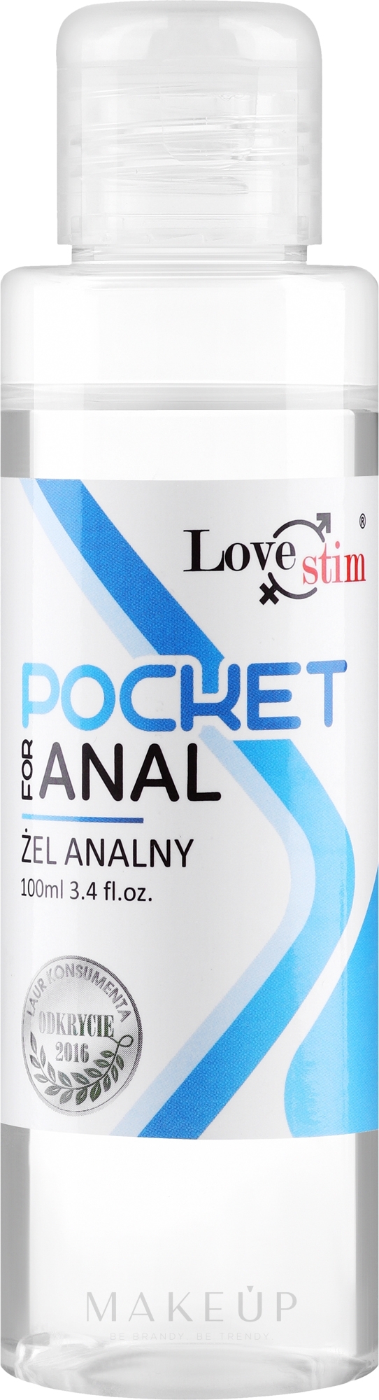 Anales Intimgel auf Wasserbasis - Love Stim Pocket For Anal — Bild 100 ml
