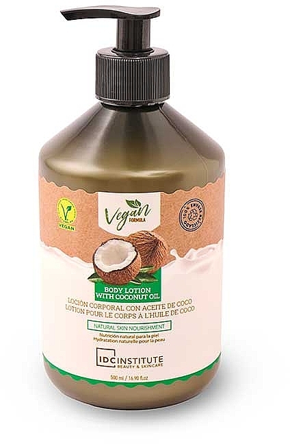 Körperlotion - IDC Institute Body Lotion Vegan Formula Coconut Oil — Bild N1