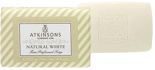 Seife Weiß - Atkinsons Natural White Fine Perfumed Soap — Bild N1