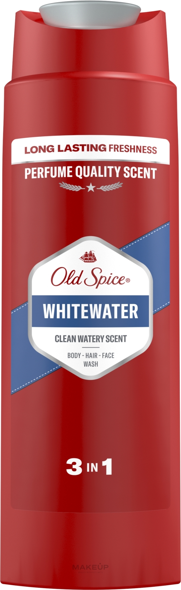 Duschgel - Old Spice Whitewater 3 In 1 Body-Hair-Face Wash — Bild 250 ml