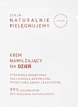 Feuchtigkeitsspendende Creme für den Tag - Ziaja Day Moisturizing Cream (Probe)  — Bild N1