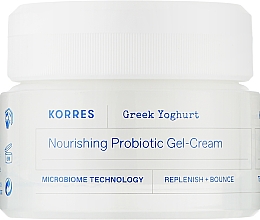 Feuchtigkeitsspendende Gel-Creme mit Probiotika für normale und fettige Haut - Korres Greek Yoghurt Nourishing Probiotic Gel-Cream — Bild N1