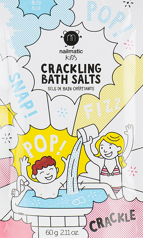 Sprudelndes farbiges Badesalz - Nailmatic Colored Bath Salts — Bild N1