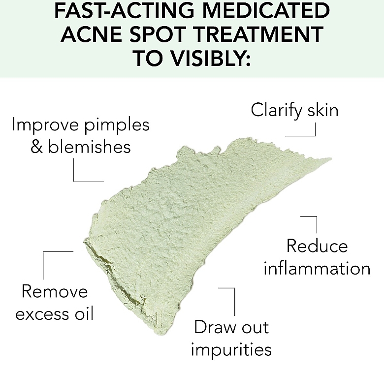 Gesichtsbehandlung gegen Akne - Lancer Clarifying Spot Solution with 10% Sulfur + Green Clay — Bild N2