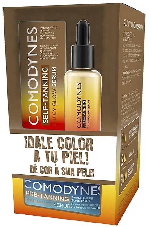 Pflegeset für Männer - Comodynes Set (serum/30ml + b/scrub/225g) — Bild N1