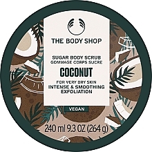 Düfte, Parfümerie und Kosmetik Körperpeeling mit Kokosnussöl für sehr trockene Haut - The Body Shop Coconut Exfoliating Cream Body Scrub