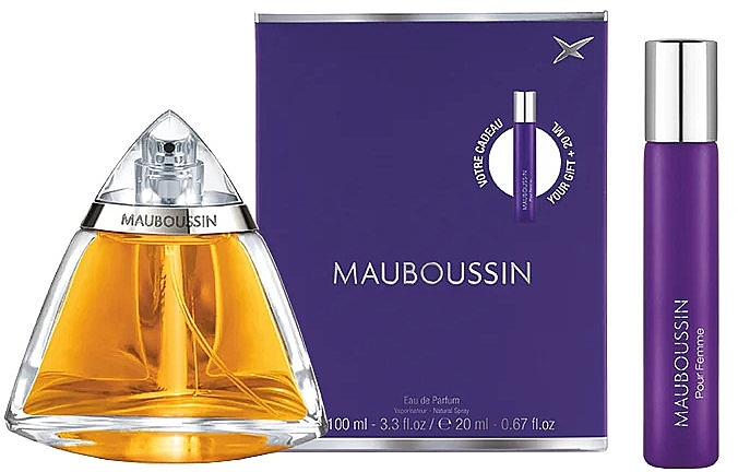 Mauboussin Pour Femme - Duftset (edp/100ml + edp/20ml) — Bild N1