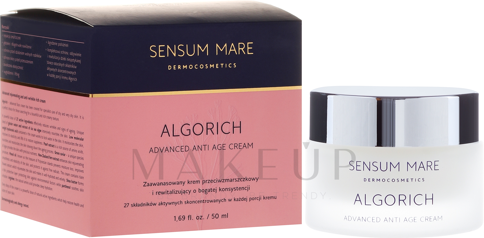 Regenerierende Anti-Aging Gesichtscreme - Sensum Mare Algorich Advanced Anti Age Cream — Bild 50 ml