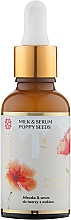 Düfte, Parfümerie und Kosmetik Milch-Serum für das Gesicht mit Maca-Öl - Ingrid Cosmetics Vegan Milk & Serum Poppy Seeds