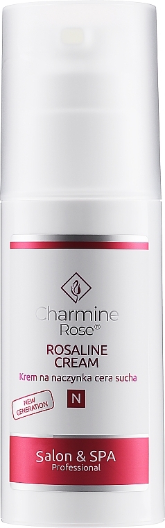 Gesichtscreme gegen Couperose, Reizungen und Rötungen für trockene Haut - Charmine Rose Rosaline Cream — Bild N1