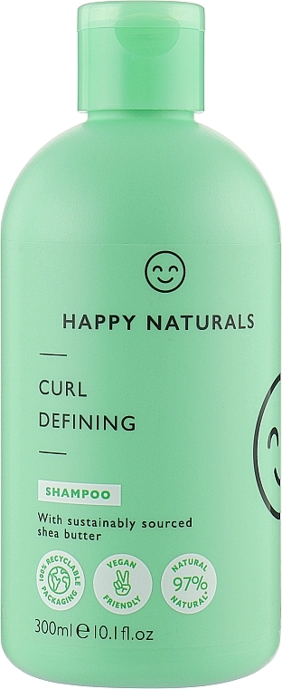 Haarshampoo - Happy Naturals Curl Defining Shampoo — Bild N1