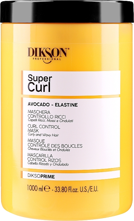 Maske für lockiges Haar - Dikson Super Curl Mask — Bild N2