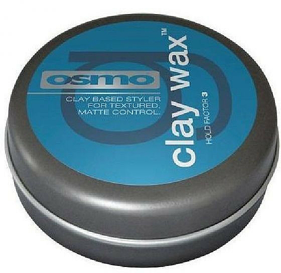 Texturierendes Haarstylingwachs mit Matt-Effekt - Osmo Grooming Clay Wax Hold Factor 3 — Bild N1