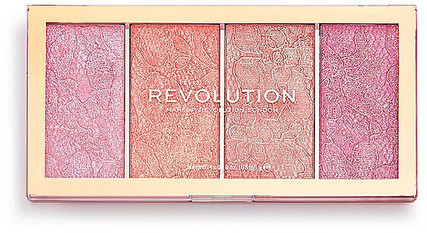 Rouge-Palette - Makeup Revolution Vintage Lace Blush Palette — Bild N3