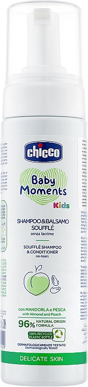 Shampoo-Conditioner-Schaum - Chicco Baby Moments Kids — Bild N6