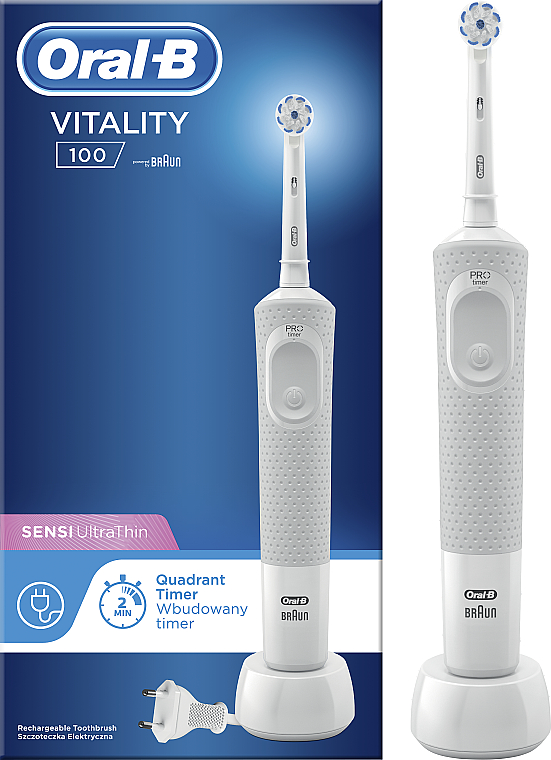 Elektrische Zahnbürste Vitality 100 PRO Sensi UltraThin - Oral-B Vitality 100 PRO Sensi Ultrathin — Bild N1