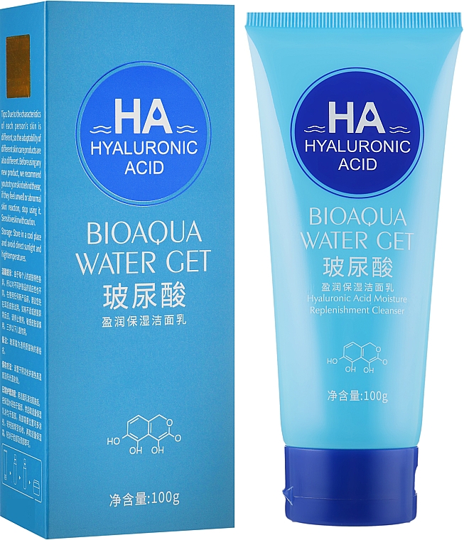 Waschschaum mit Hyaluronsäure - Bioaqua Hyaluronic Acid — Bild N1