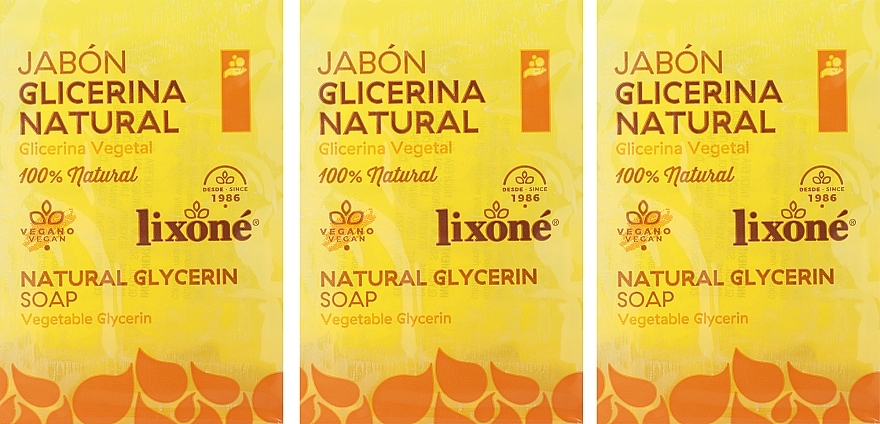 Set - Lixon Glycerin Soap Sensitive Skin — Bild N1