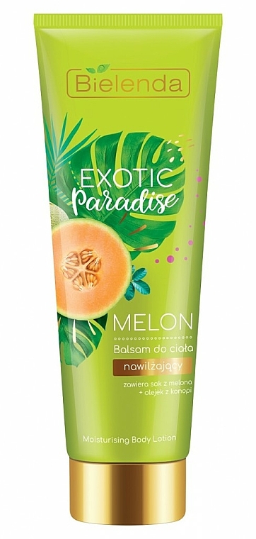 Feuchtigkeitsspendende Körperlotion mit Melone - Bielenda Exotic Paradise Balsam