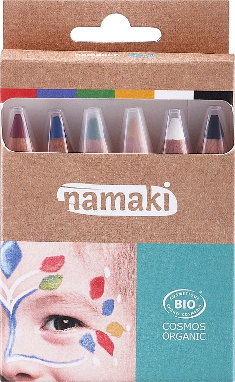 Schminkstift-Set - Namaki Rainbow Skin Colour Pencils Set (f/paint/6x2,1g) — Bild N1