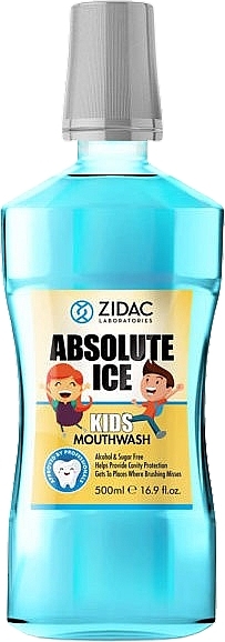 Mundwasser für Kinder - Zidac Absolute Ice Kids Mouthwash — Bild N1