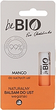 Schützender Lippenbalsam Mango - BeBio Natural Lip Balm With Mango — Bild N1