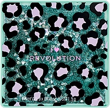 Lidschatten-Palette - I Heart Revolution Leopard Glitter Palette — Bild N4