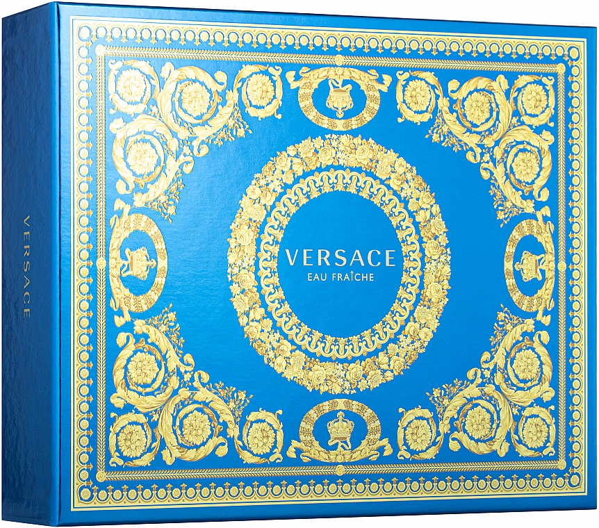 Versace Man Eau Fraiche - Duftset (Eau de Toilette 50ml + Duschgel 50ml + After Shave Lotion 50ml) — Bild N3