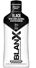 Düfte, Parfümerie und Kosmetik Aufhellendes Mundwasser mit Aktivkohle - BlanX Black Whitening Mouthwash