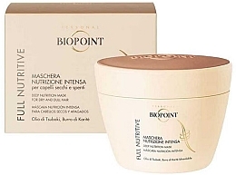 Maske für trockenes Haar - Biopoint Full Nutritive Mask — Bild N1