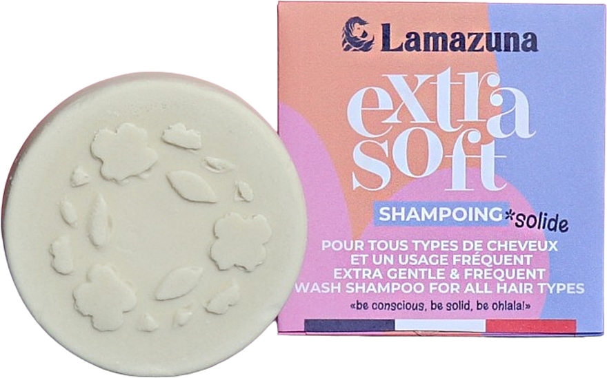 Festes Shampoo für alle Haartypen - Lamazuna Extra Gentle & Frequent Wash Shampoo — Bild N1
