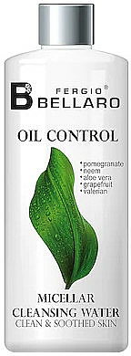 Mizellenwasser für fettige Haut mit Granatapfel und Grapefruit - Fergio Bellaro Oil Control Micellar Cleansing Water